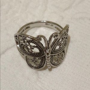 NEW | Sterling Silver Butterfly Ring
